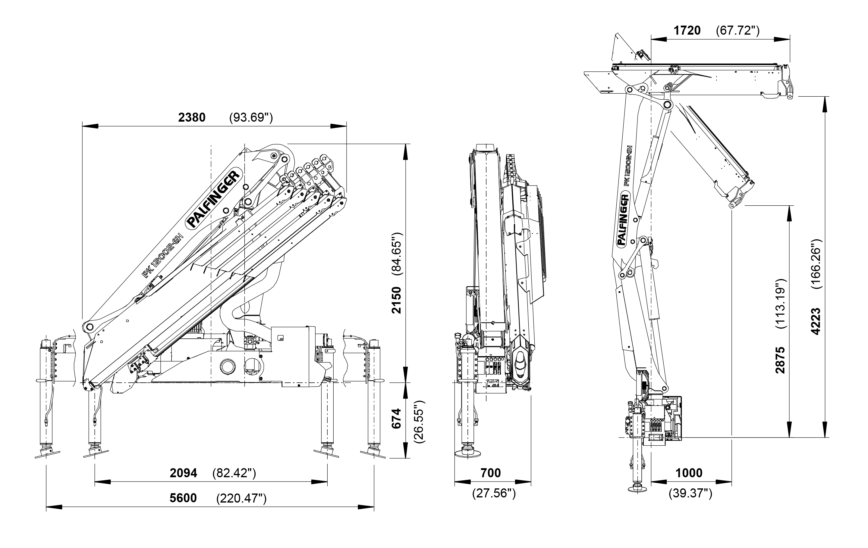 PK 12002 EH High Performance - Palfinger Georgia